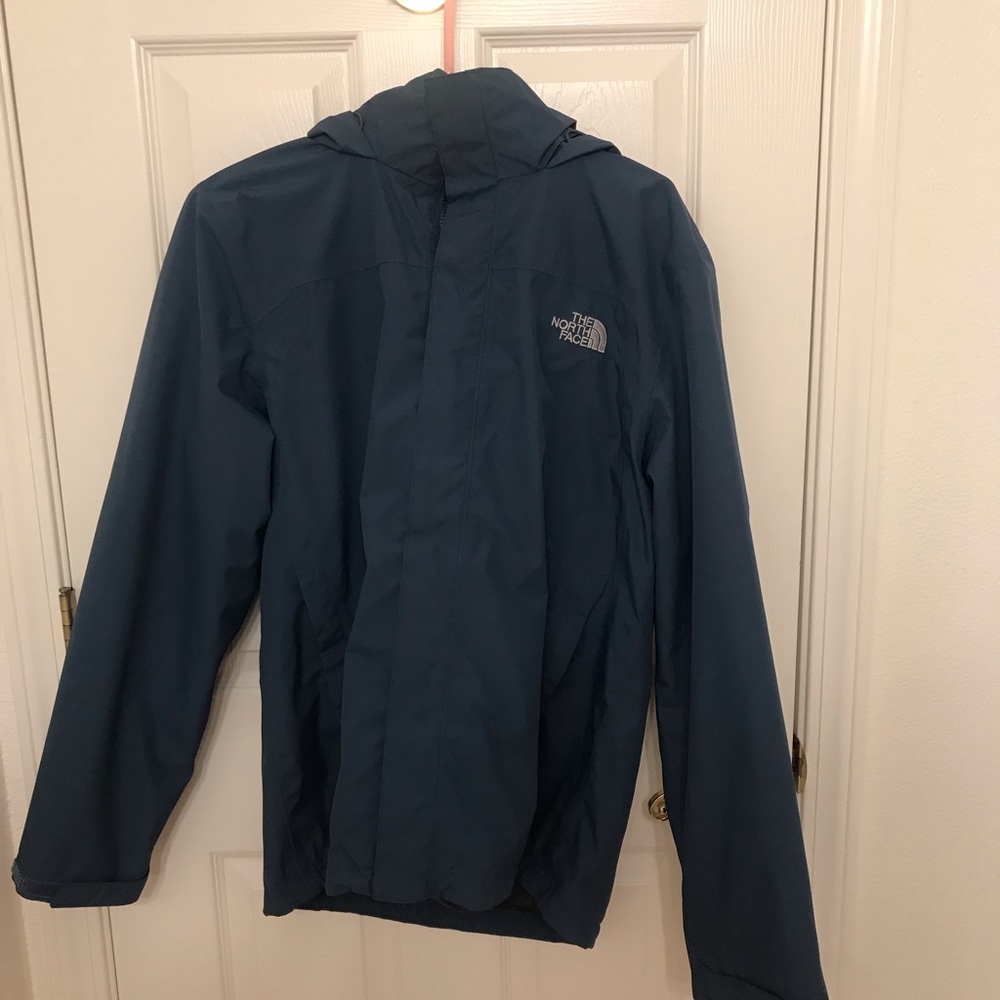 North face rain coat